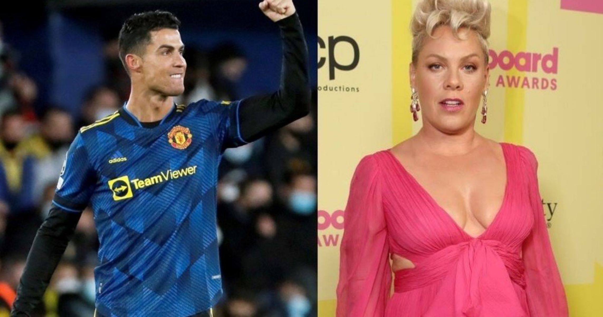 Ο Κριστιάνο κάνει πράξη το «γλυκό» αίτημα της Pink (pic)