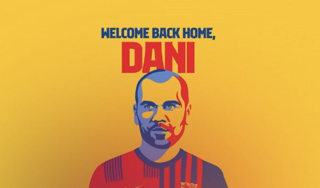 Ένα ευρώ την εβδομάδα θα παίρνει ο Ντάνι Άλβες από την Μπαρτσελόνα!