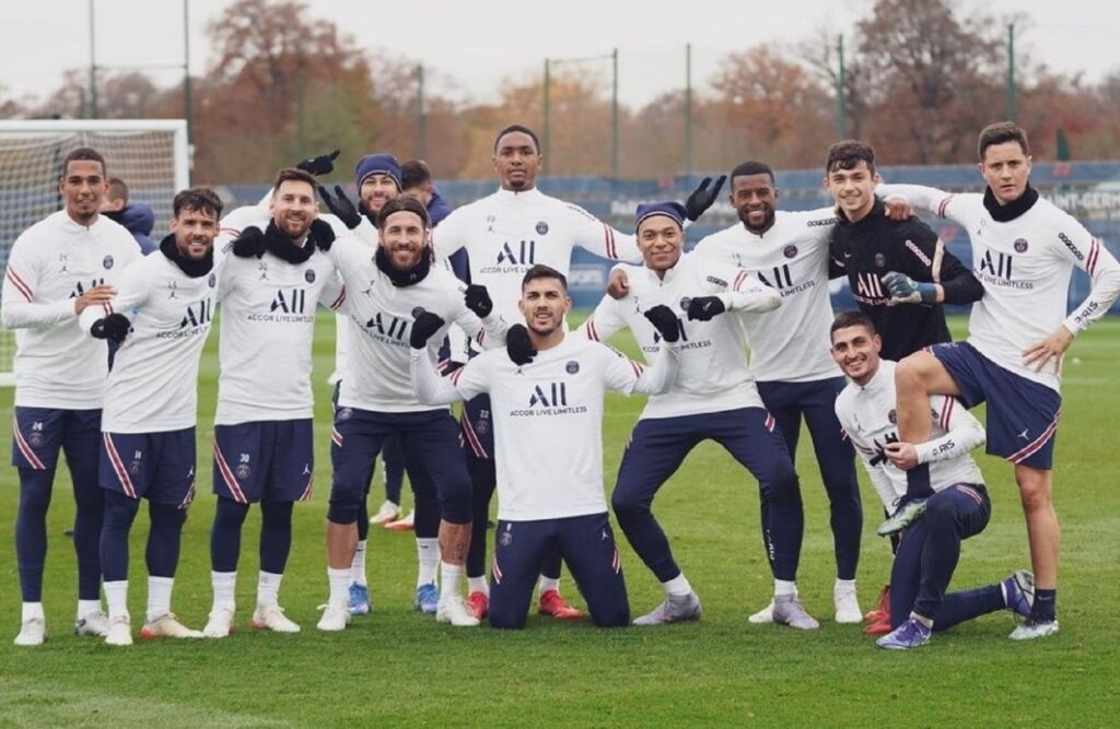 Η προπόνηση της Παρί «ένωσε» Μέσι και Ράμος! (pic)