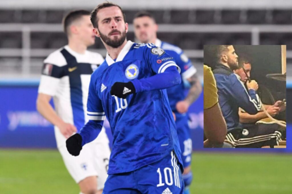 Ο Πιάνιτς κατηγορείται ότι έπινε και κάπνιζε πριν από ματς της Βοσνίας (pic)