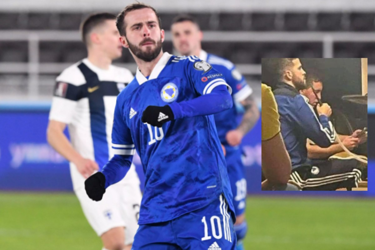 Ο Πιάνιτς κατηγορείται ότι έπινε και κάπνιζε πριν από ματς της Βοσνίας (pic)