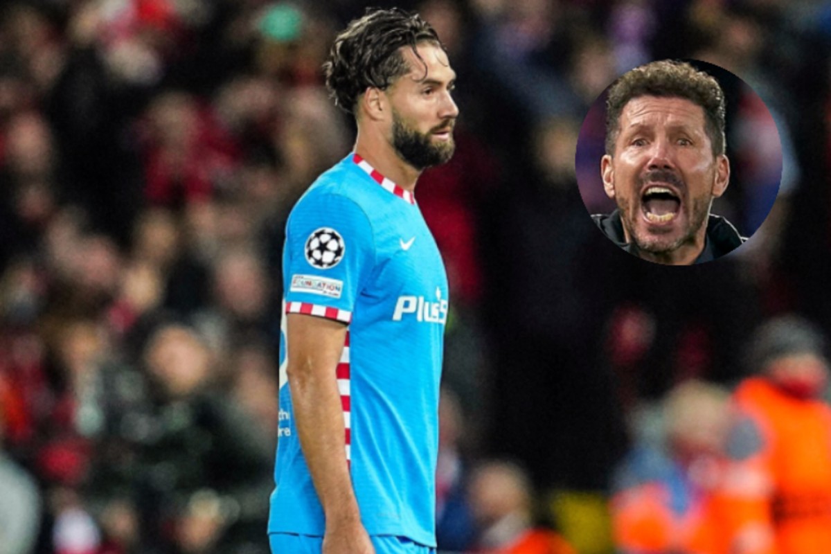 O Σιμεόνε δεν παραπονέθηκε για την κόκκινη στον Φελίπε