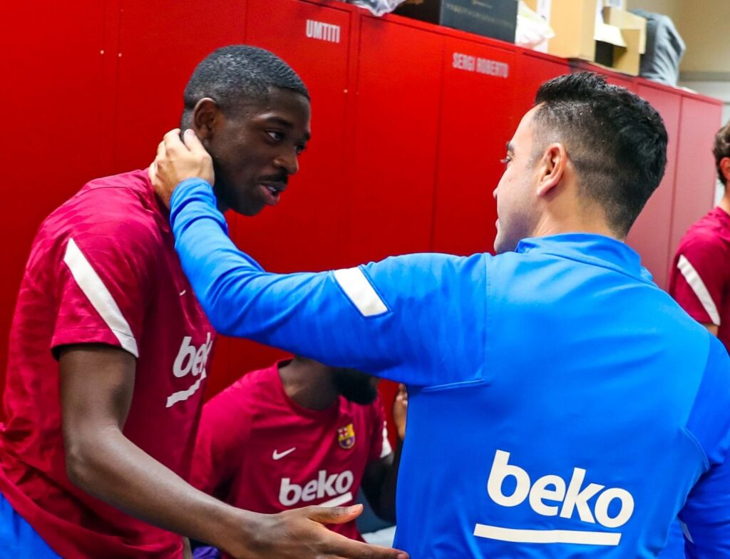 Σήκωσε μανίκια ο Τσάβι – Η «πρώτη» του στην Μπαρτσελόνα (pics)