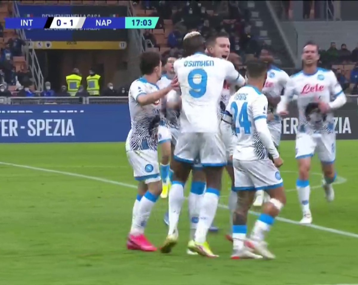 Ντέρμπι για γερά νεύρα- Γκολάρα η Νάπολι… ανατροπή η Ίντερ στο ημίχρονο (vid)