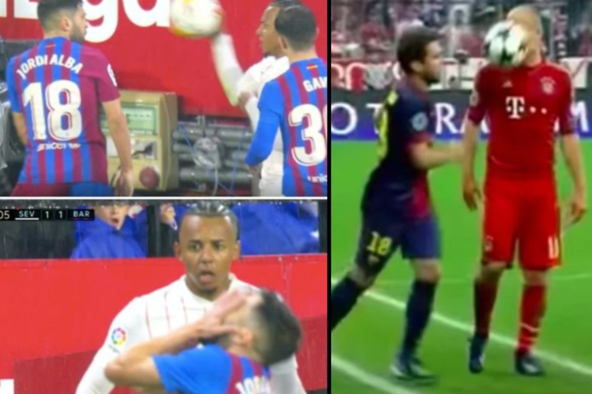 Όταν ο Άλμπα είχε «ντυθεί» Κουντέ είχε γλιτώσει την αποβολή (vid)