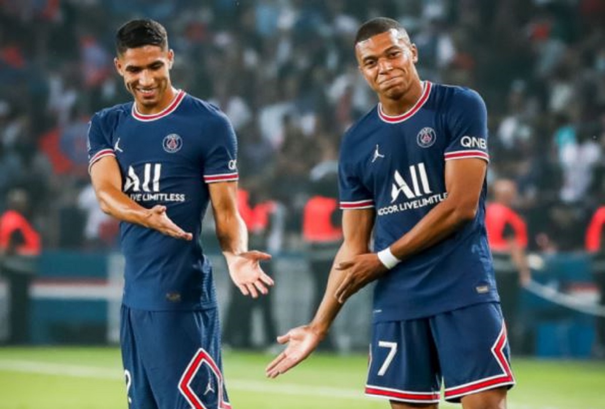 «Τρομακτική» γκολάρα από Χακίμι και υπόκλιση από Μπαπέ! (vid)