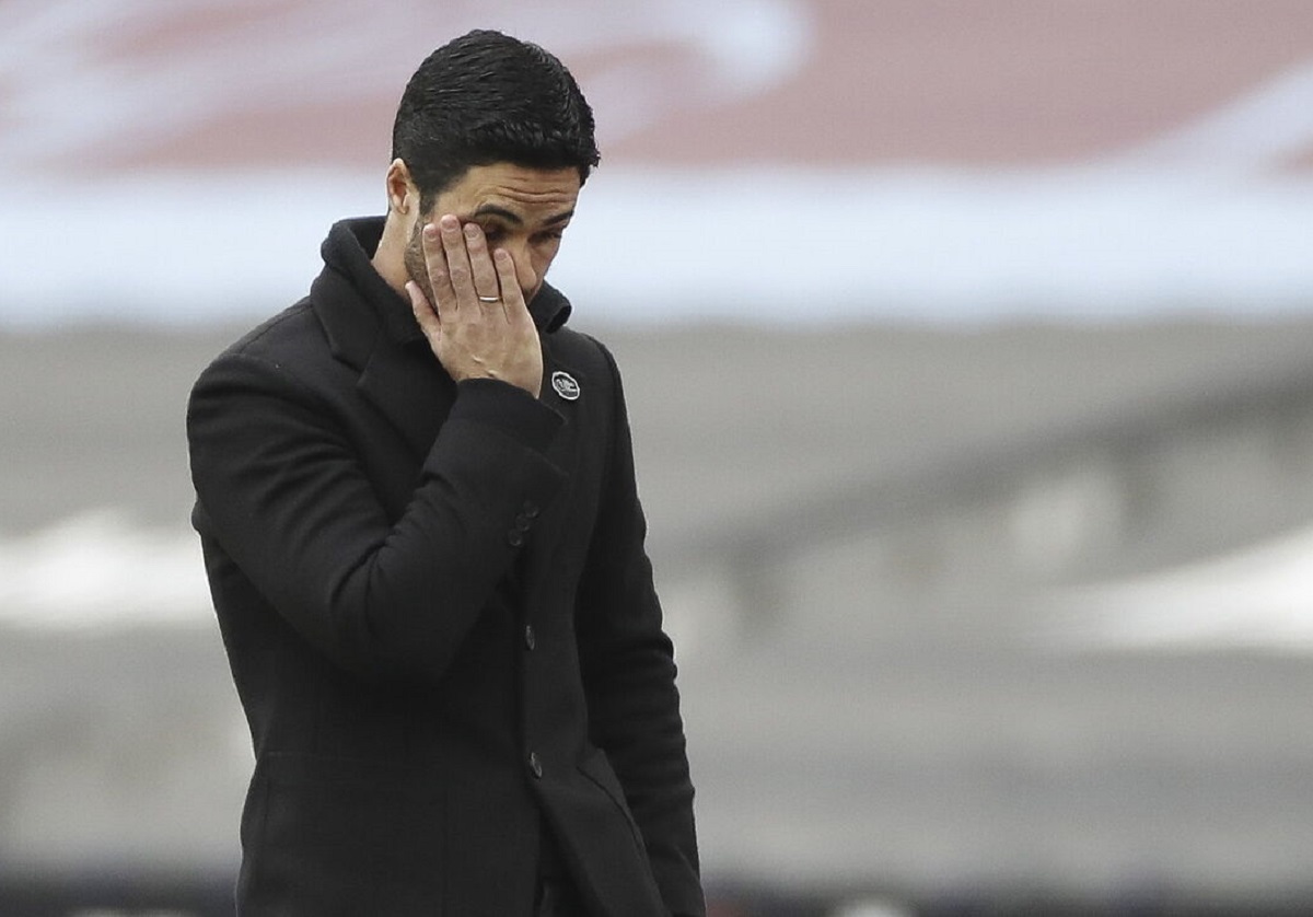 Η εικόνα του Αρτέτα μετά την αποβολή του Τζάκα τα λέει όλα! (pic)