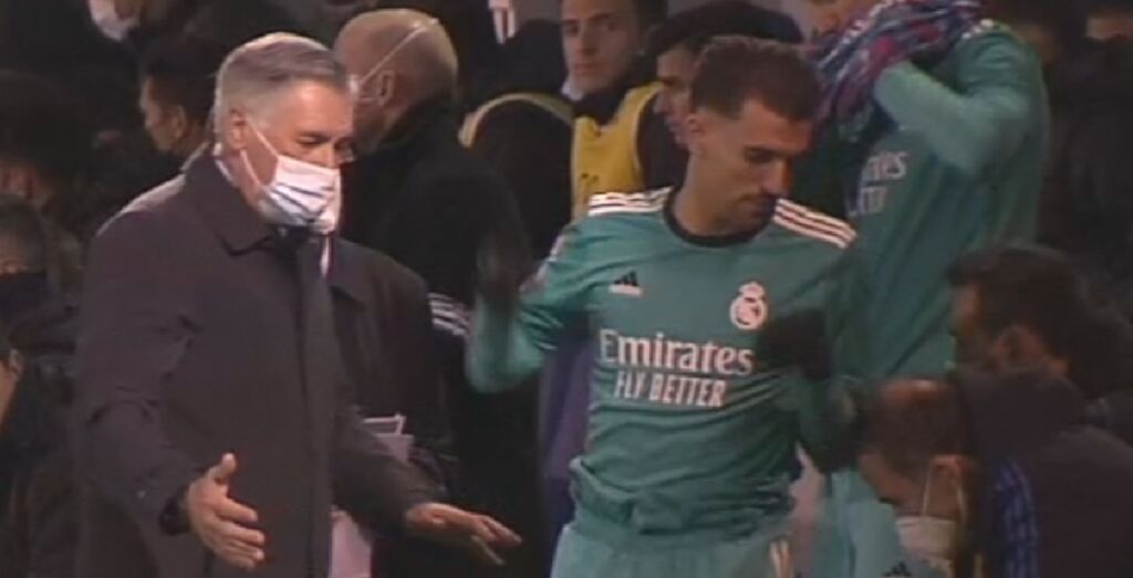 Τραγική κίνηση του Θεμπάγιος – “Τσακώθηκε” με τον Αντσελότι (pic)