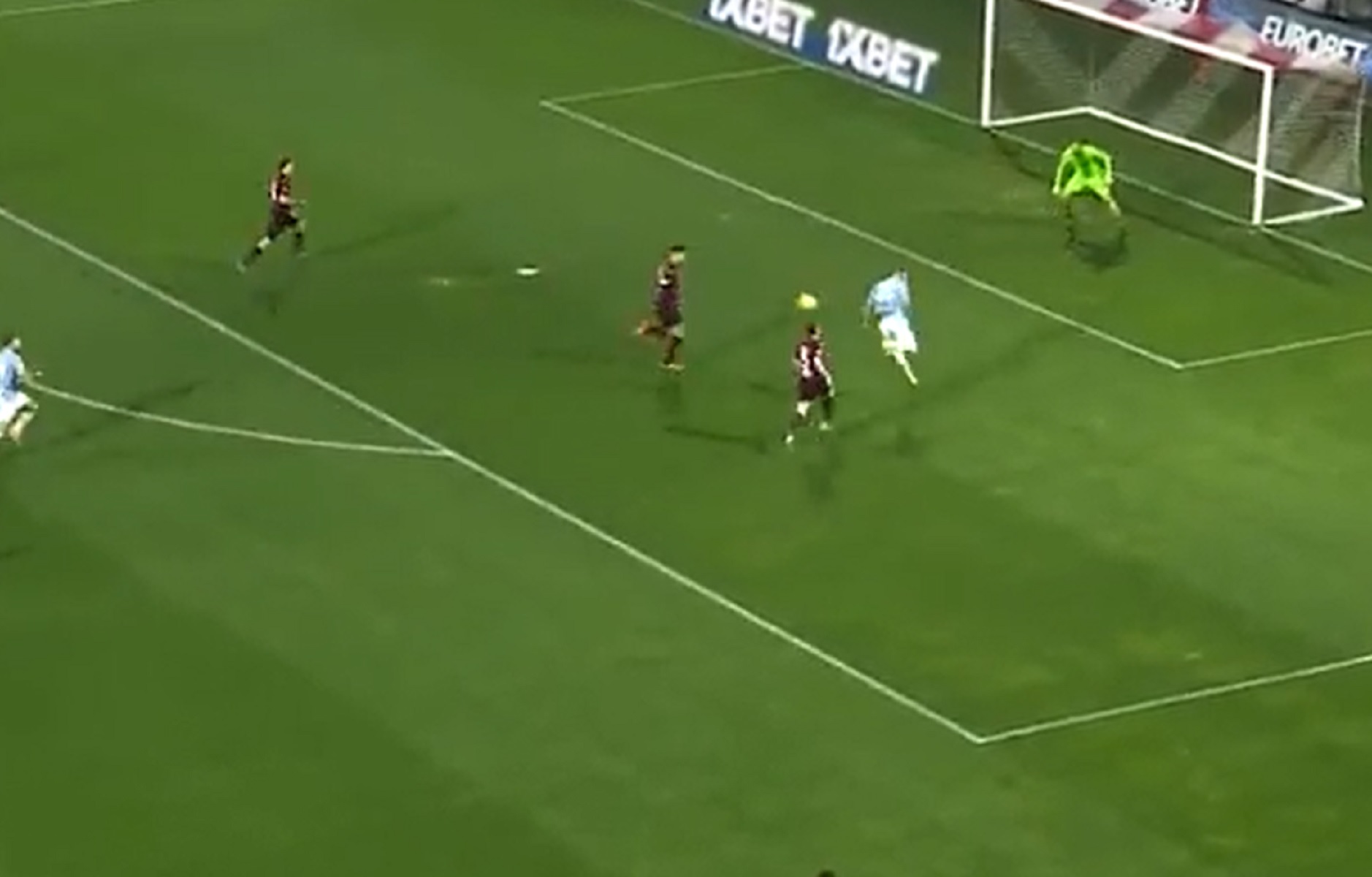 «Άρρωστη» ασίστ του Μιλίνκοβιτς Σάβιτς στο Σαλέρνο (vid)