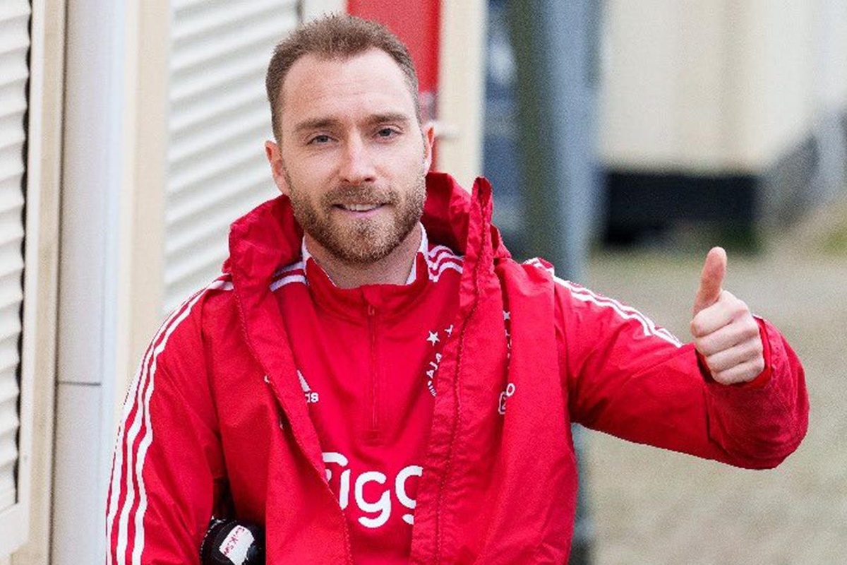 Ο Έρικσεν προπονείται με χαμόγελο μέχρι τα αυτιά! (vid)