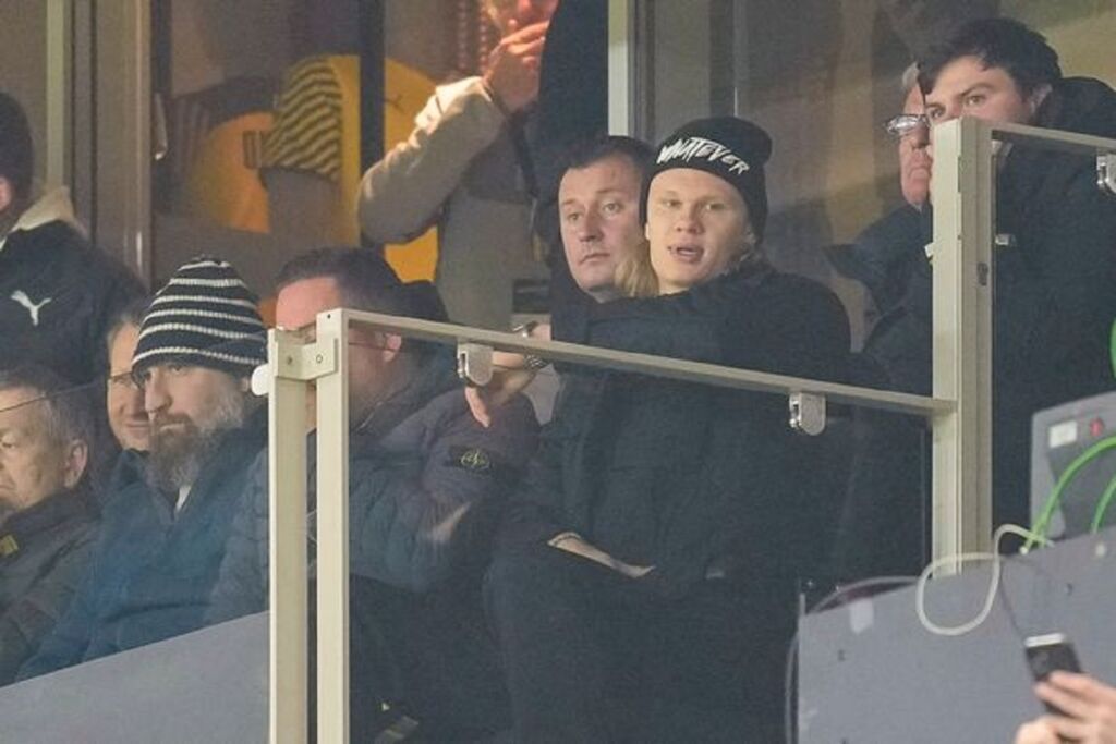 Η ξενέρα του Χάαλαντ είναι ζωγραφισμένη στο πρόσωπο του! (pic)