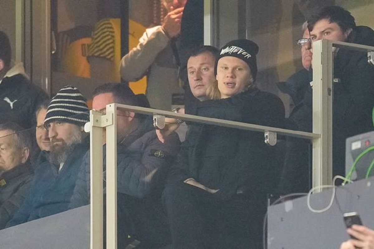 Η ξενέρα του Χάαλαντ είναι ζωγραφισμένη στο πρόσωπο του! (pic)