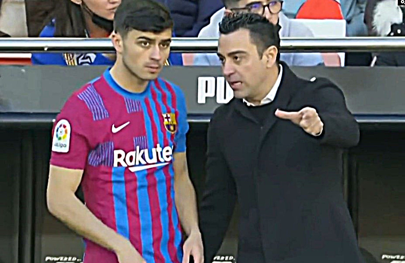 Ύμνοι Τσάβι για Πέδρι: «Το μεγαλύτερο ταλέντο του κόσμου!» (pic, vid)