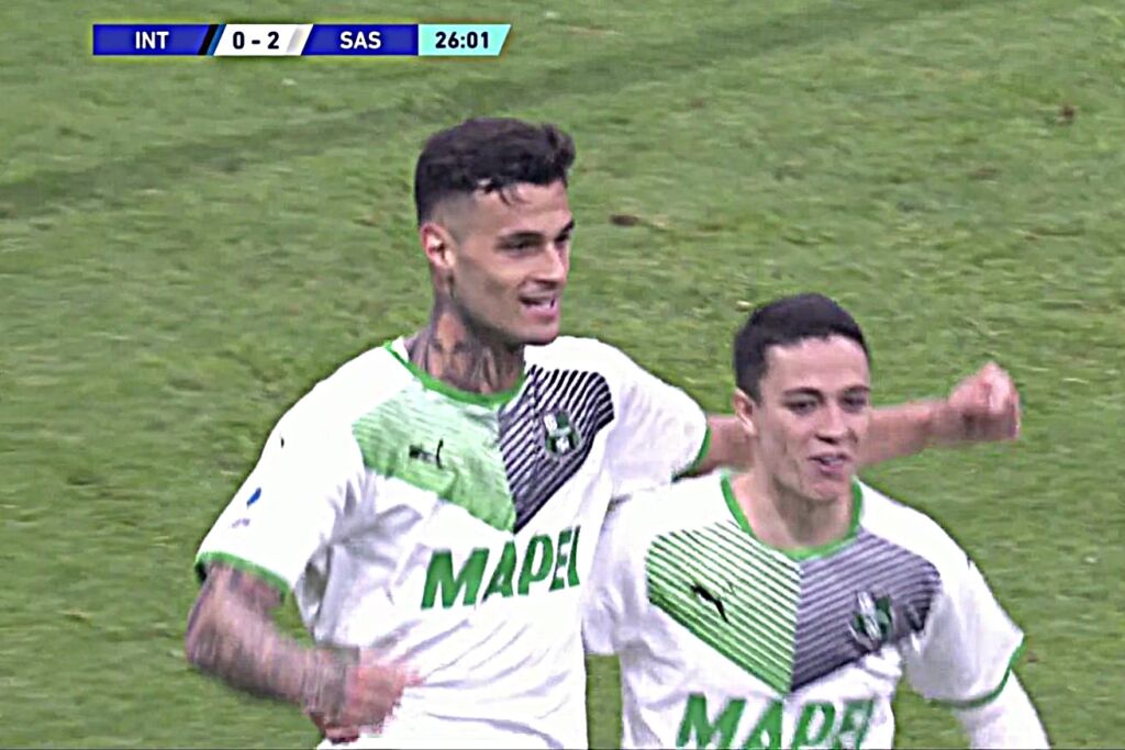 Έπιασε στον ύπνο την Ίντερ η Σασουόλο με δυο γκολ σε 18 λεπτά! (vid)