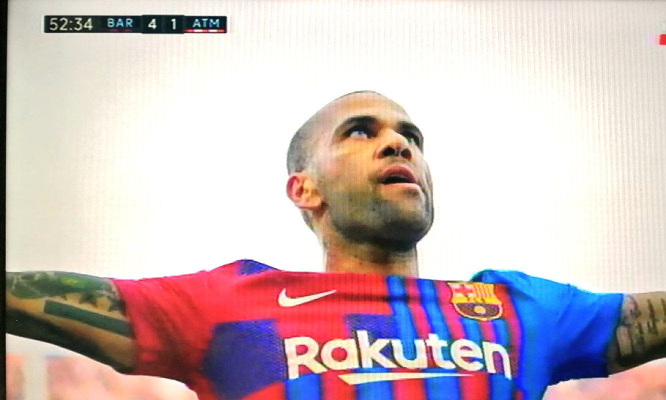 Ο Ντάνι Άλβες διέλυσε την Ατλέτικο – Διασυρμός για τον Σιμεόνε (vid)