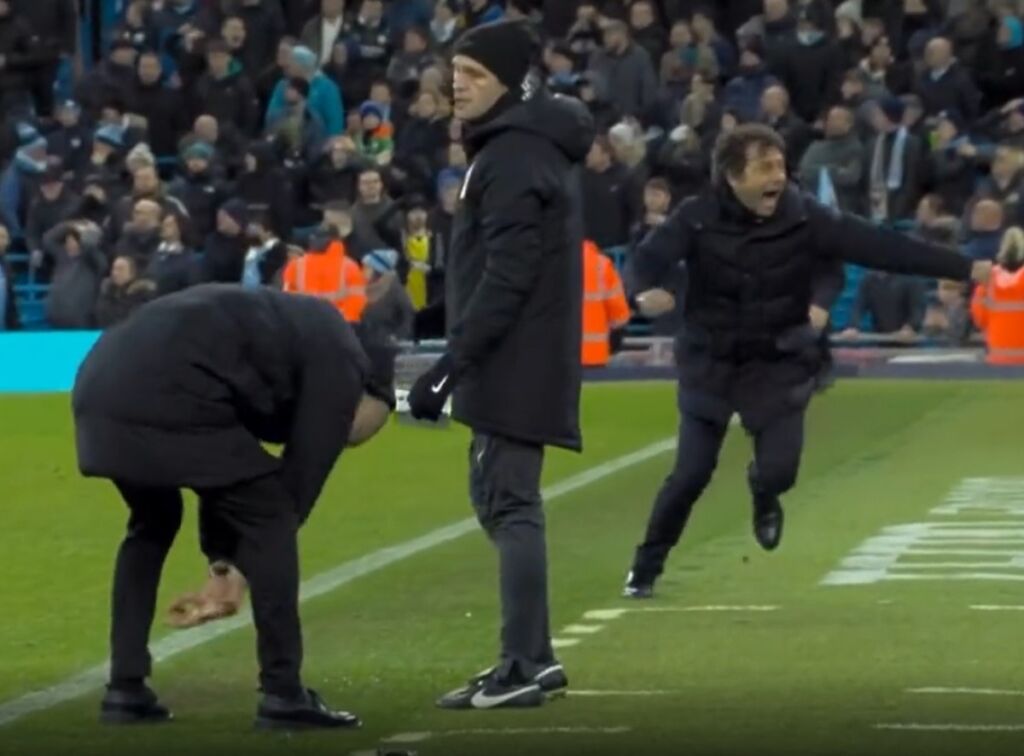 Ο Γκουαρντιόλα κατέρρευσε μετά το «buzzer beater» του Κέιν και ο Κόντε το… γλέντησε (vid)