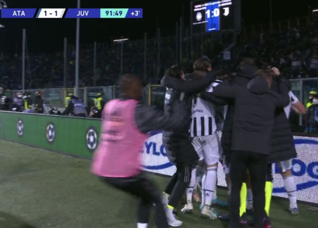 Η Γιουβέντους δεν φέρθηκε σαν… κυρία – Σόκαρε στο 93΄ την Αταλάντα (vid)