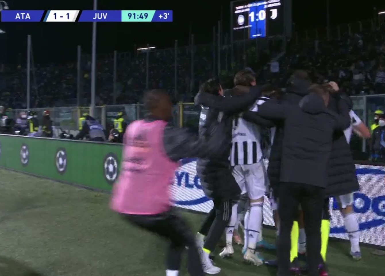 Η Γιουβέντους δεν φέρθηκε σαν… κυρία – Σόκαρε στο 93΄ την Αταλάντα (vid)