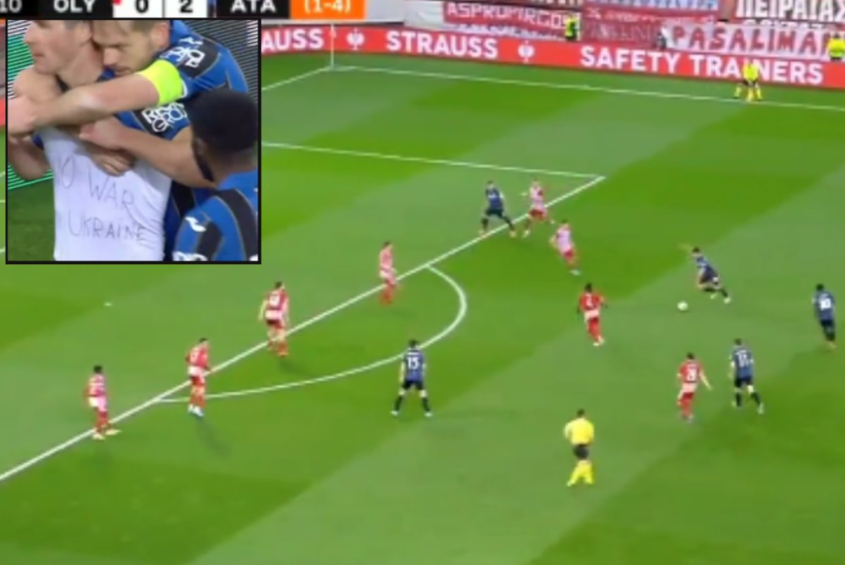 Γκολ «οβίδα» του Μαλινόφσκι – Πανηγύρισε με μήνυμα κατά του πολέμου (vid)