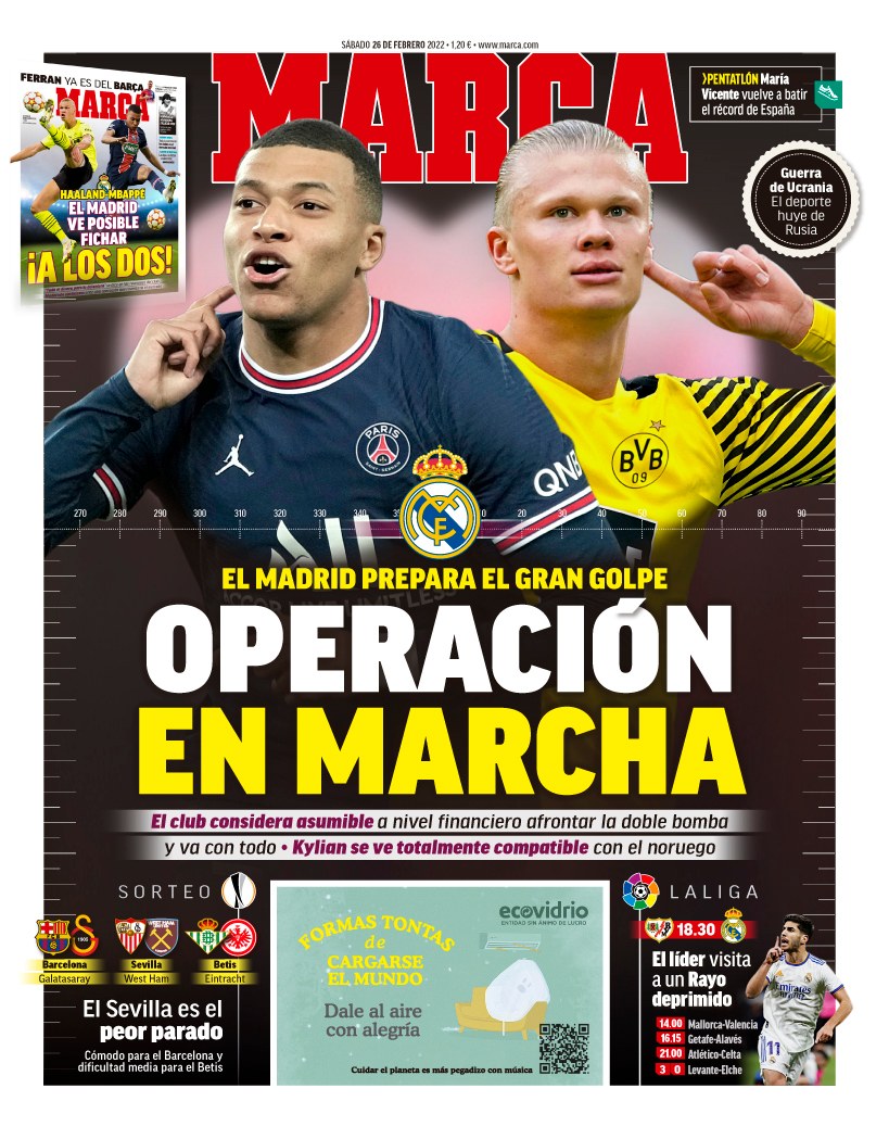 Ο Χάαλαντ θα παίζει στην ίδια ομάδα με τον Μπαπέ από του χρόνου;