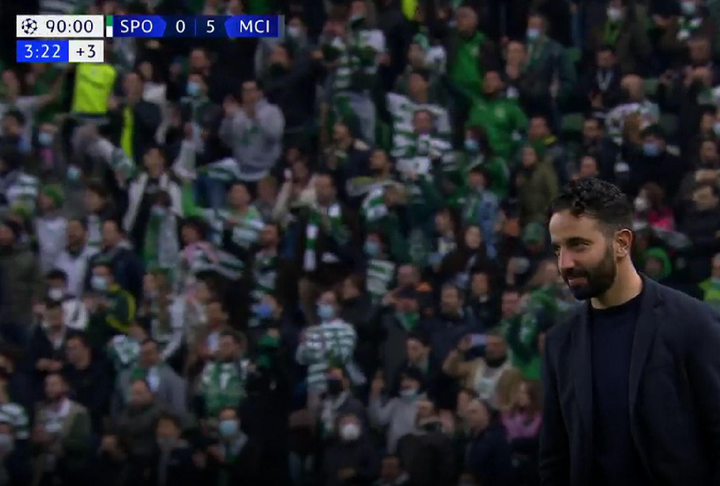 Παρά την πεντάρα, οι οπαδοί της Σπόρτινγκ αποθέωσαν την ομάδα! (vid)