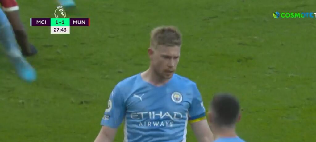 Η Σίτι έπαιξε… φλιπεράκι και ο Ντε Μπρούιν πέτυχε το 2-1! (vid)