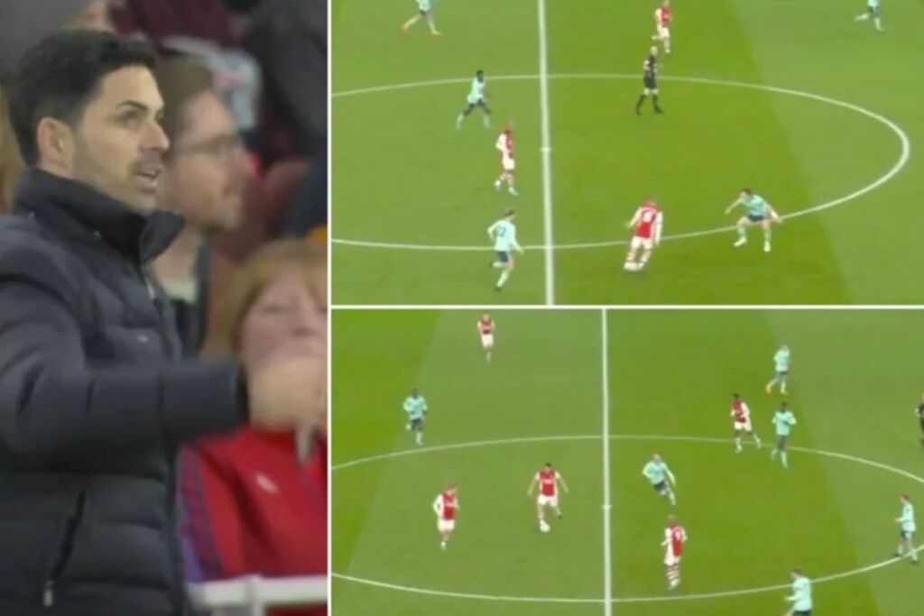 Ένα λεπτό απολαυστικού ποδοσφαίρου βγαλμένο από τα όνειρα του Αρτέτα (vid)