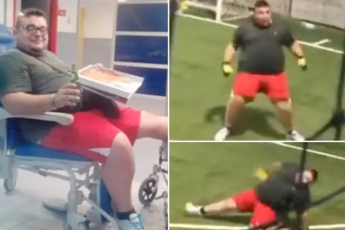 Οπαδός του Κριστιάνο πανηγύρισε με «Siuu» και κατέληξε στο νοσοκομείο (vid)