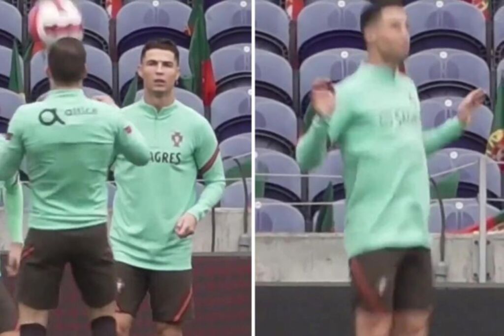 O Κριστιάνο «γλέντησε» τον Σοάρες για τα αλματάκια του (vid)