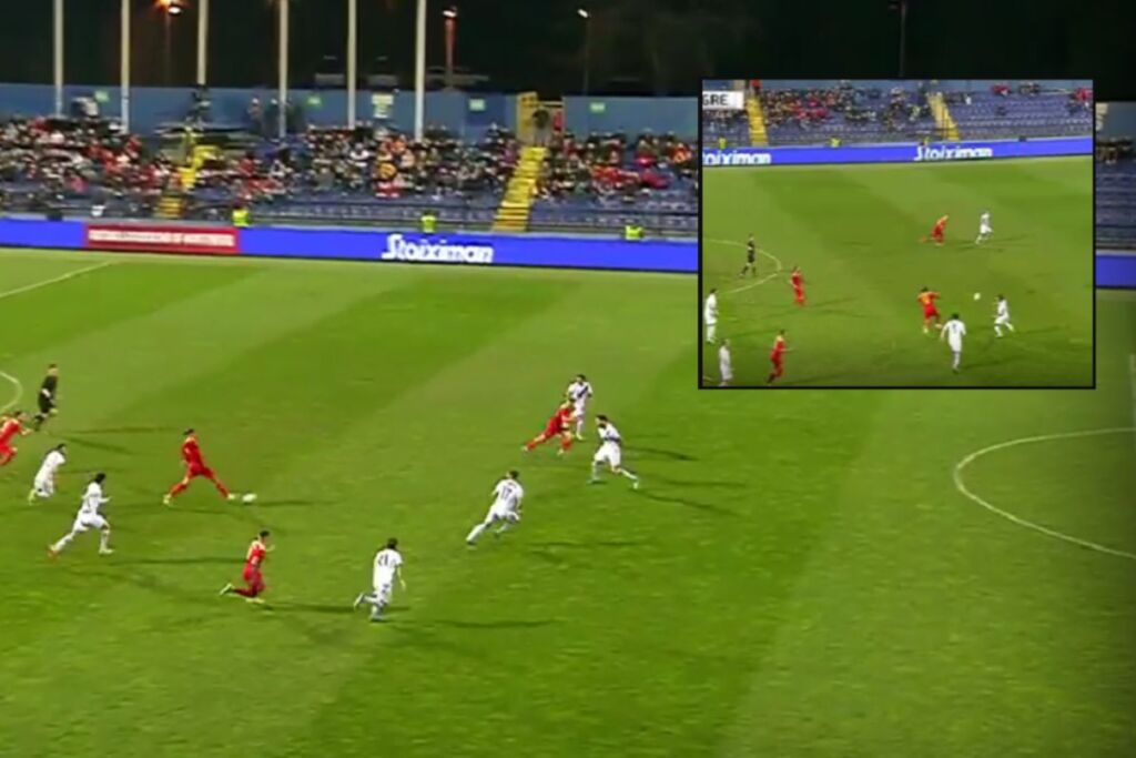 Το γκολ του Μαυροβούνιου εκθέτει την ελληνική άμυνα με τρεις τρόπους (vid)