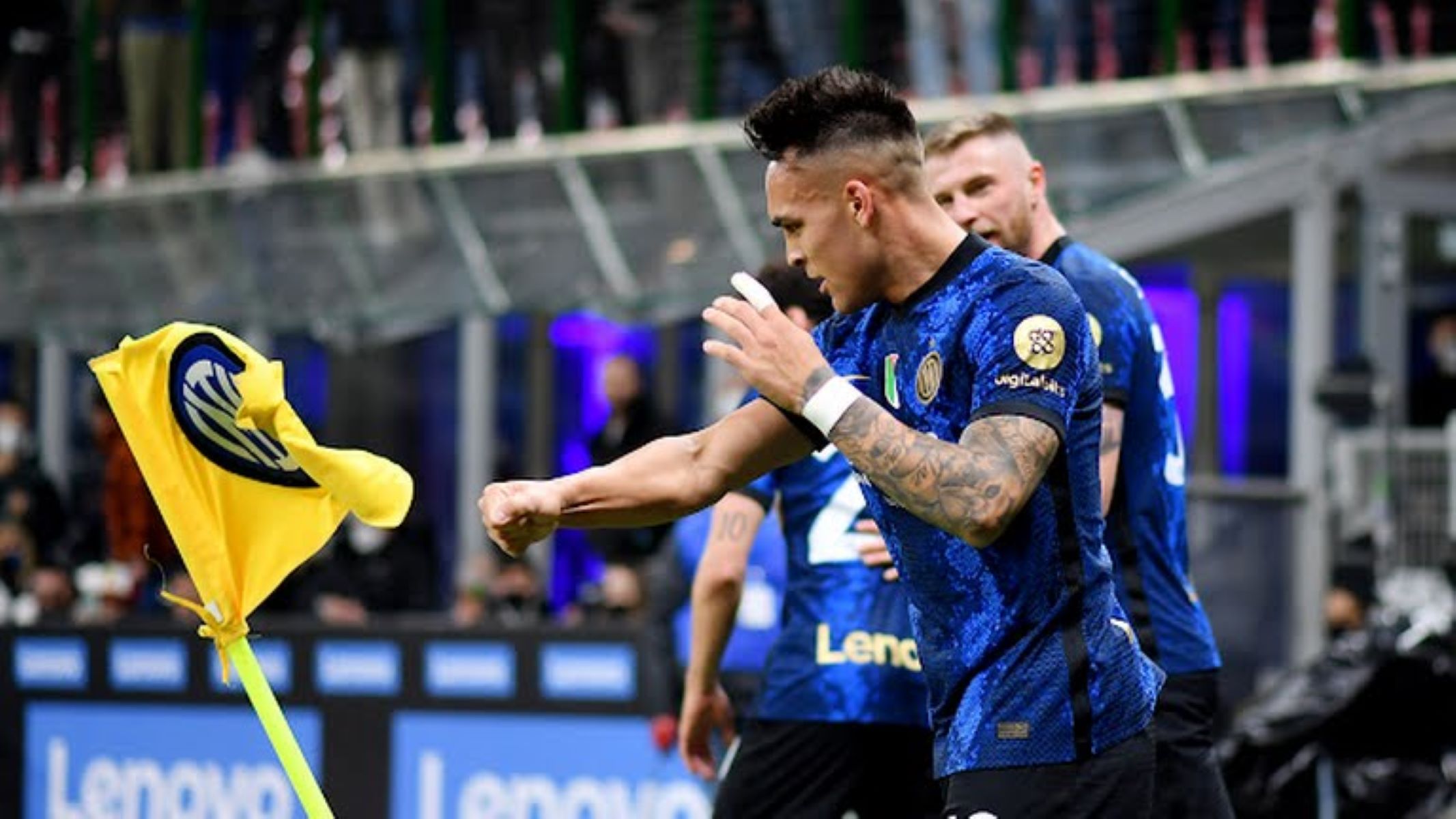 Ο Λαουτάρο απάντησε στους επικριτές του με… ωραιότατο τρίμπαλο (vid)