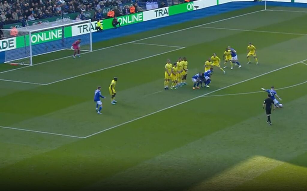 «Άπιαστη» φαουλάρα του Μάντισον και 2-0 η Λέστερ! (vid)