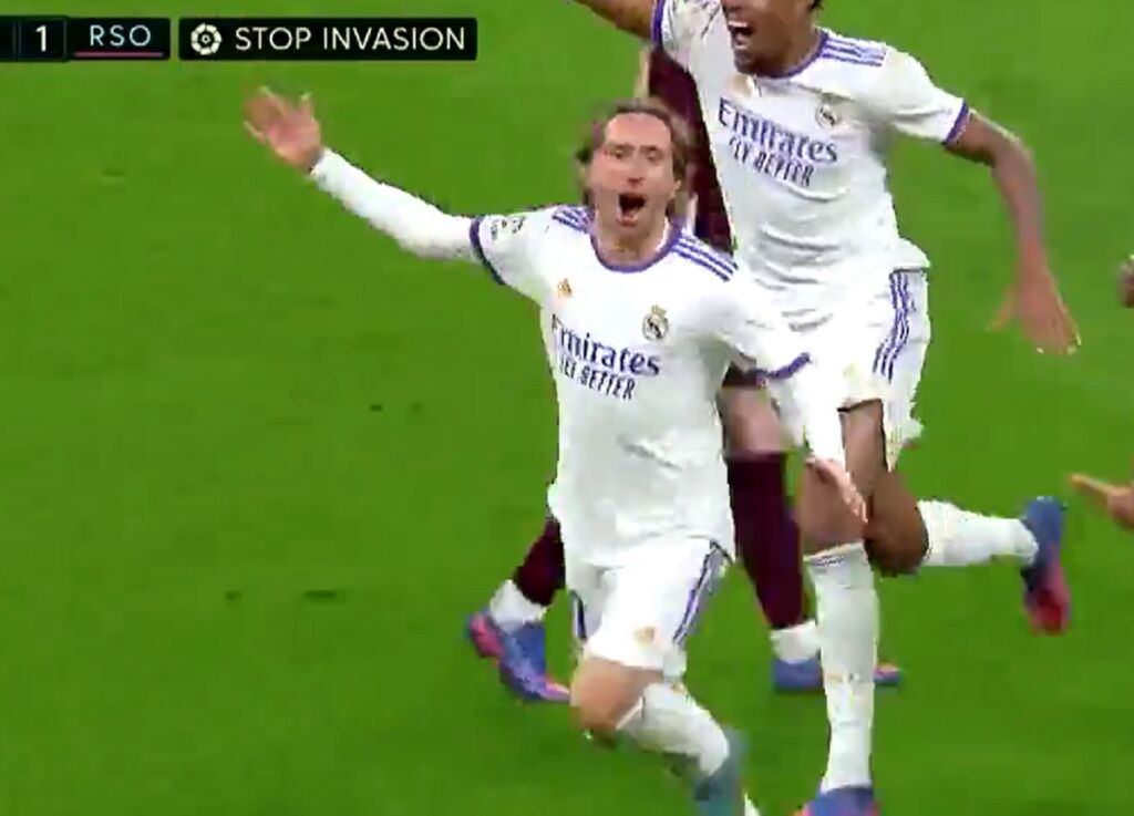 «Ζωγράφισε» ο μαέστρος Μόντριτς με γκολ βγαλμένο από το… καπέλο του (vid)