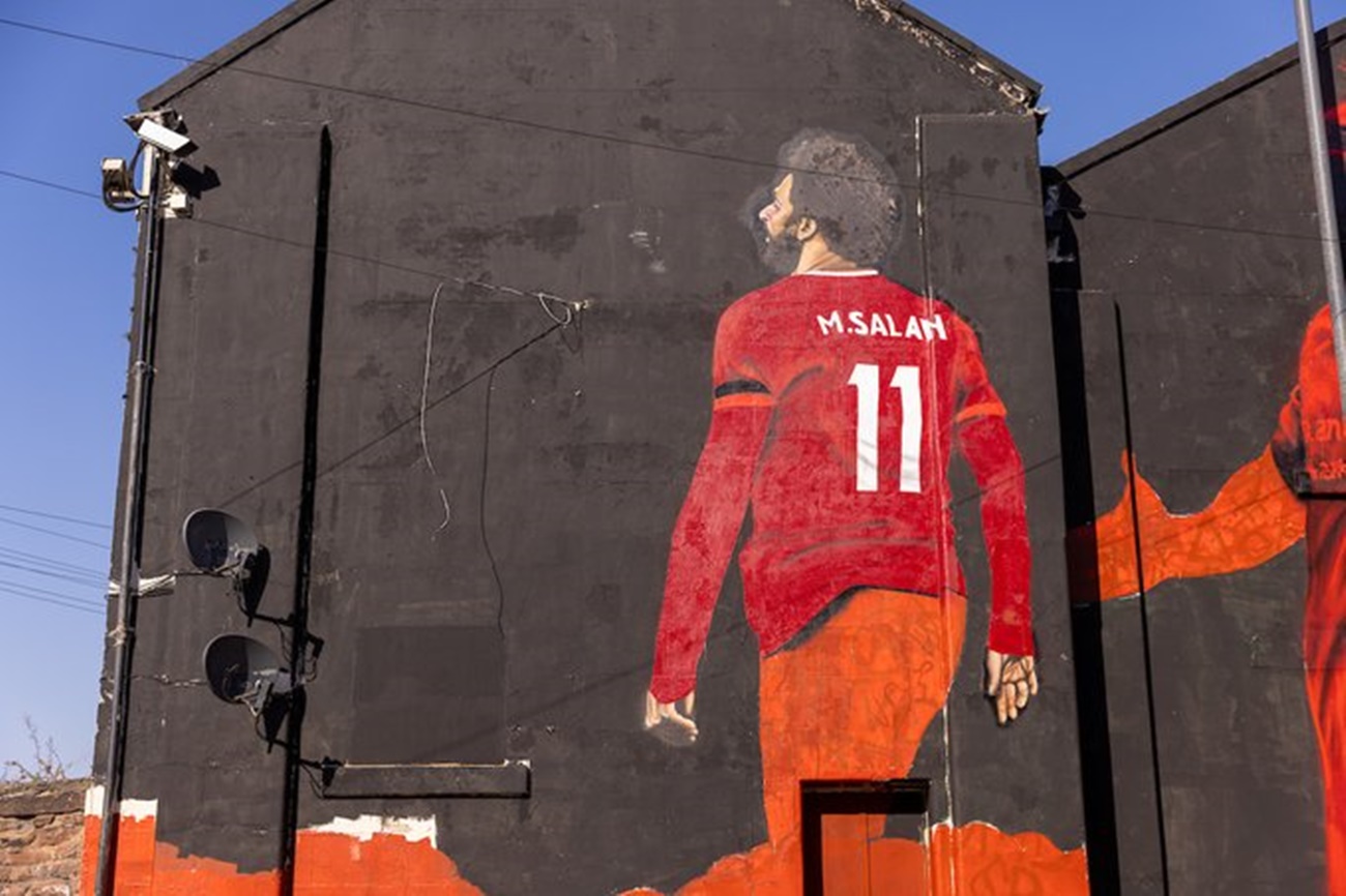 Τοιχογραφία στο Λίβερπουλ ο Μοχάμεντ Σαλάχ! (pic)