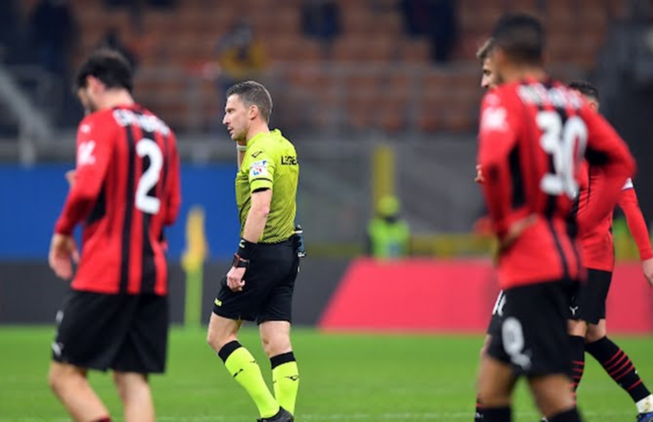 Δυσαρέσκεια της Μίλαν με τη Serie A για τον διαιτητή ενόψει Μπολόνια!