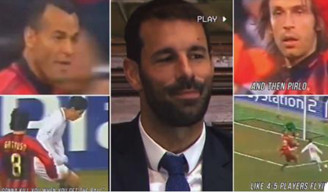 Ο Φαν Νιστερλόι ακόμα θυμάται την εφιαλτική βραδιά με τη θρυλική Μίλαν του 2005 (vid)