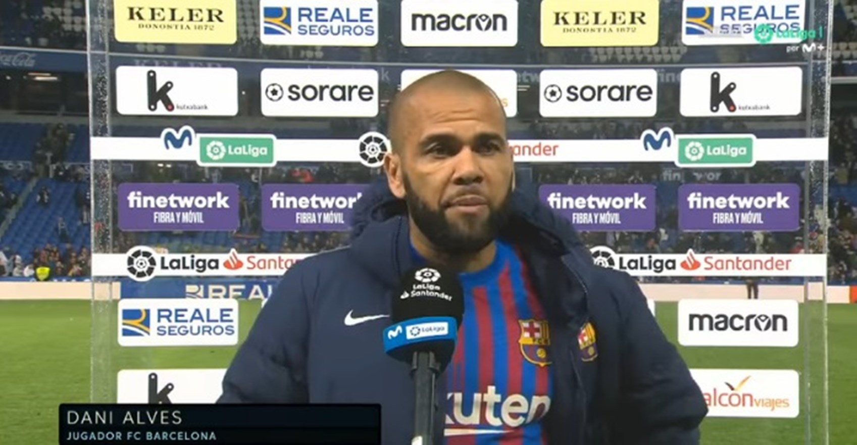 Προκαλεί ανοιχτά τη Ρεάλ Μαδρίτης ο Άλβες: «Είναι τυχερή που αργήσαμε» (vid)