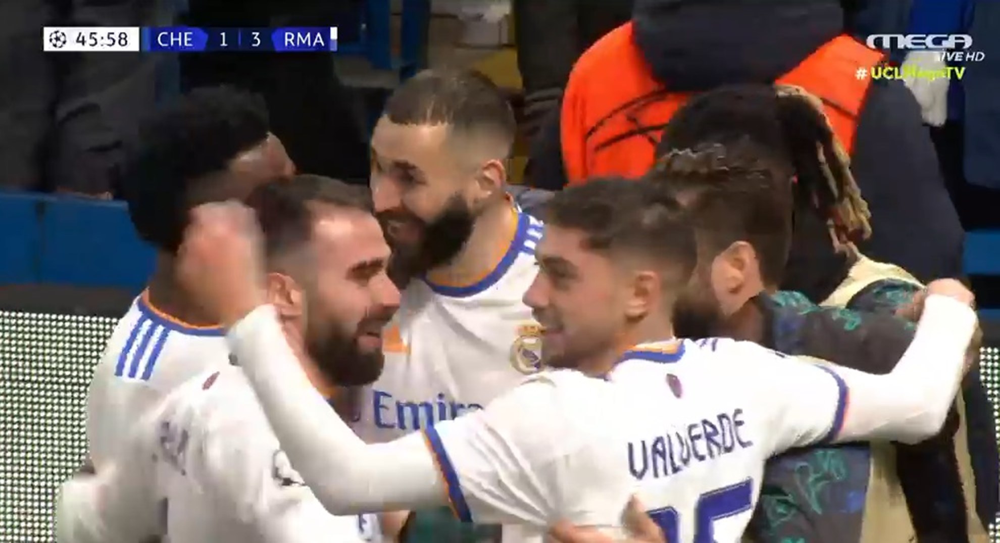 Τραγικό λάθος από Μεντί! Και 3-1 με τον Μπενζεμά η Ρεάλ! (vid)