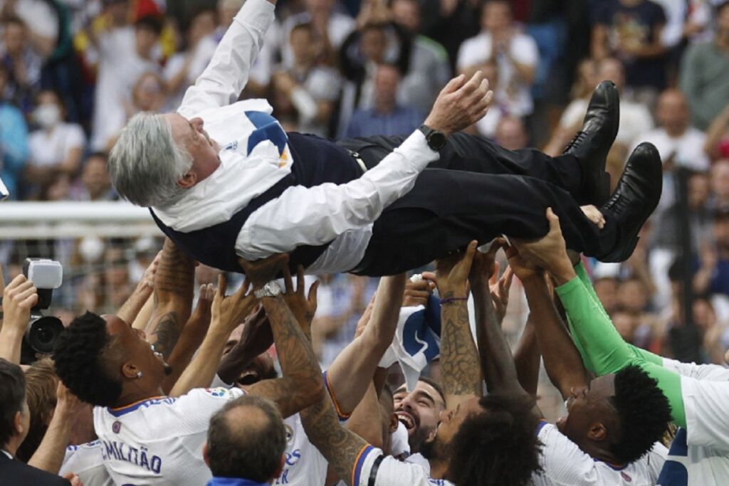 Ο Αντσελότι συμπλήρωσε το Grand Slam πρωταθλημάτων – «Τερμάτισε» το ποδόσφαιρο