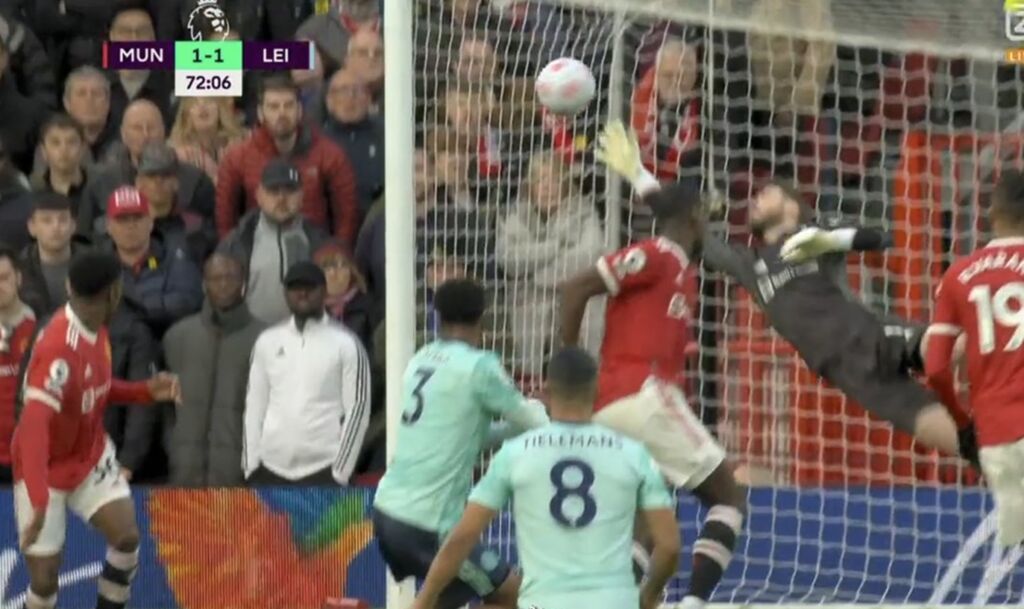 Έκανε εκτίναξη του… θανατά στην κεφαλιά του Φοφανά ο Ντε Χέα! (vid)