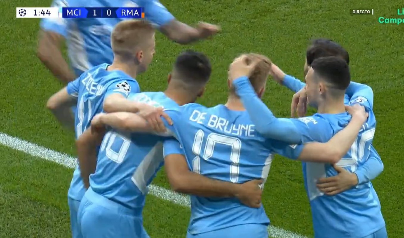 Γκολ με το “καλημέρα” ο Ντε Μπρούιν – “Αδιάβαστη” η άμυνα της Ρεάλ (vid)