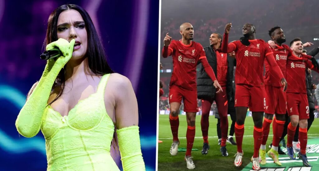 Ο Κάραχερ «έντυσε» τη Ντούα Λίπα στα χρώματα της Λίβερπουλ (pic)