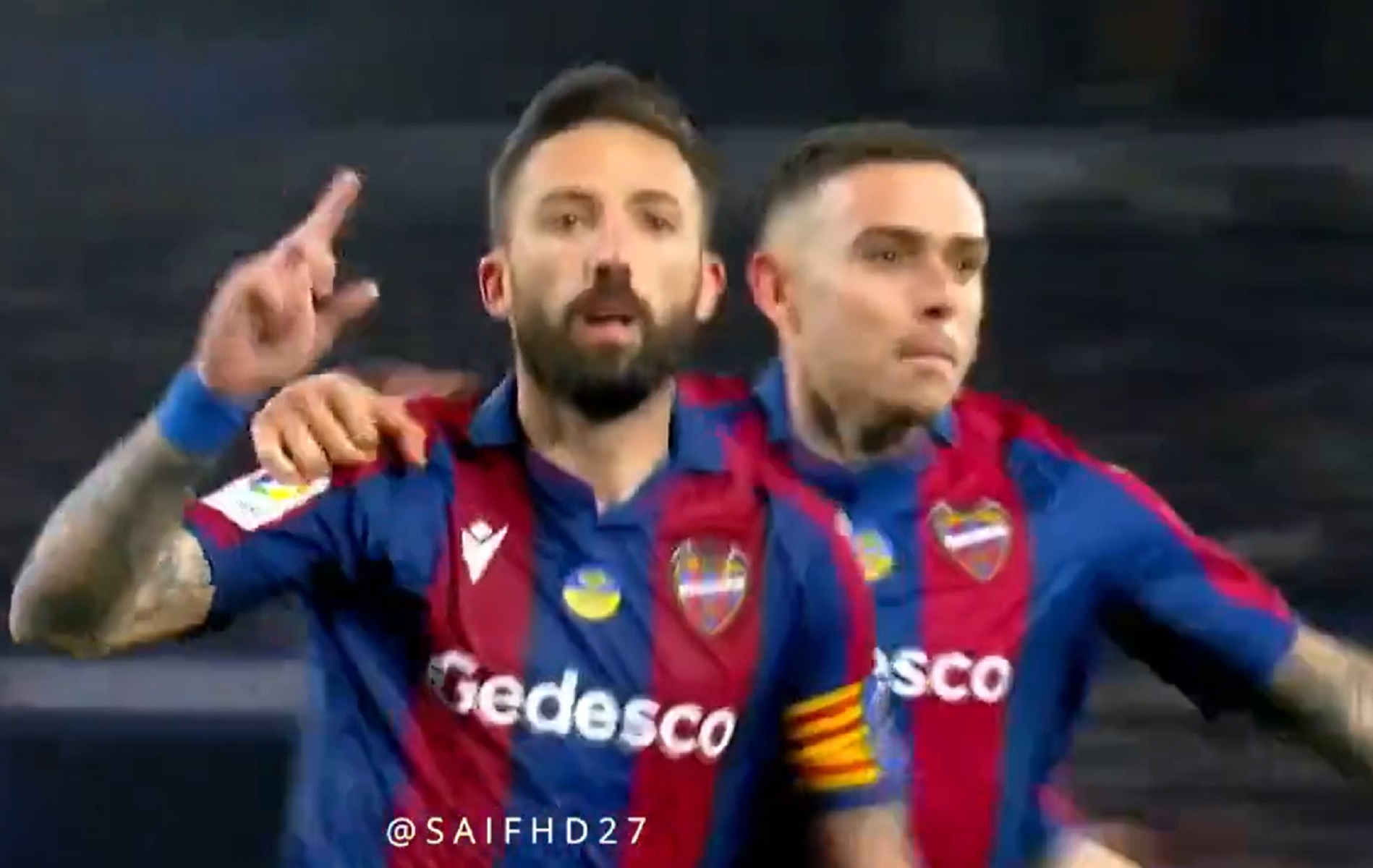 Τα έκανε… μαντάρα ο Ντάνι Άλβες – Γκολ η Λεβάντε και τρέχει η Μπαρτσελόνα (vid)