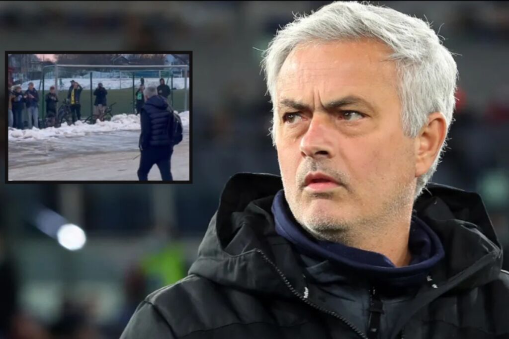 Οπαδός της Μπόντο Γκλιμτ επιτέθηκε στον Μουρίνιο με χιονόμπαλα (vid)