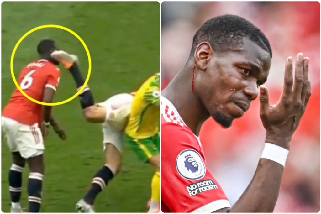 Ο Μαγκουάιρ… σε στιγμή παραφροσύνης – Πήγε να “στείλει” τον Πογκμπά (vid)