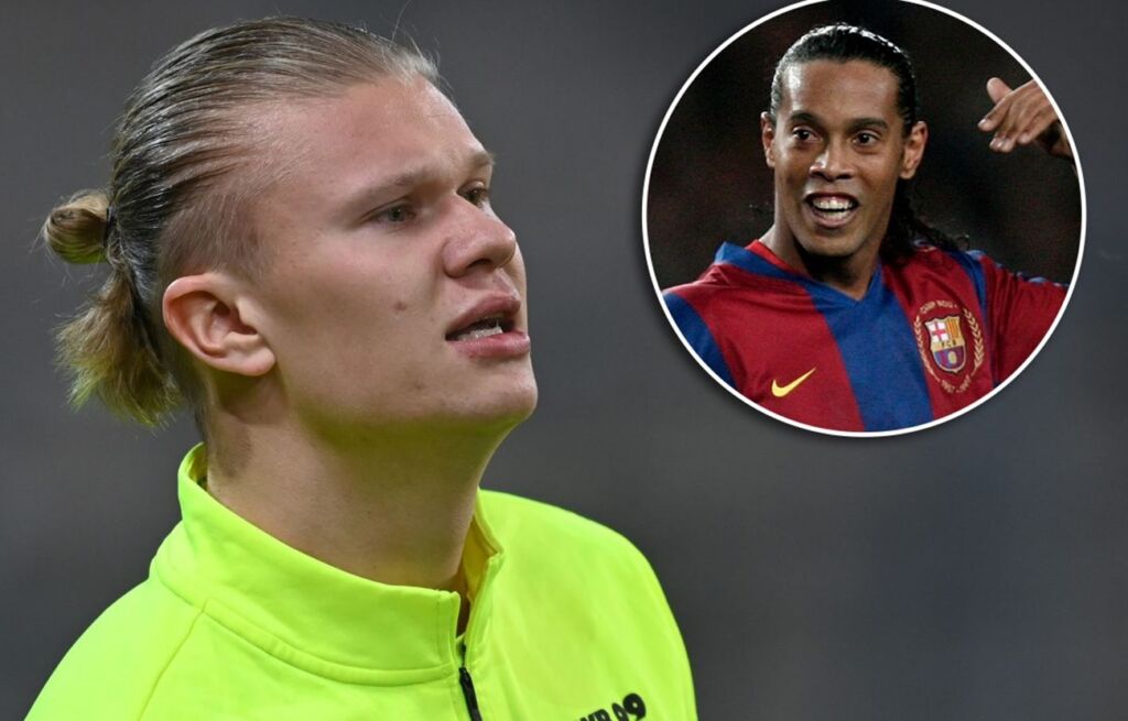 Η συμβουλή του Ροναλντίνιο στον Χάαλαντ για όνειρα και… Μπαρτσελόνα (pic)