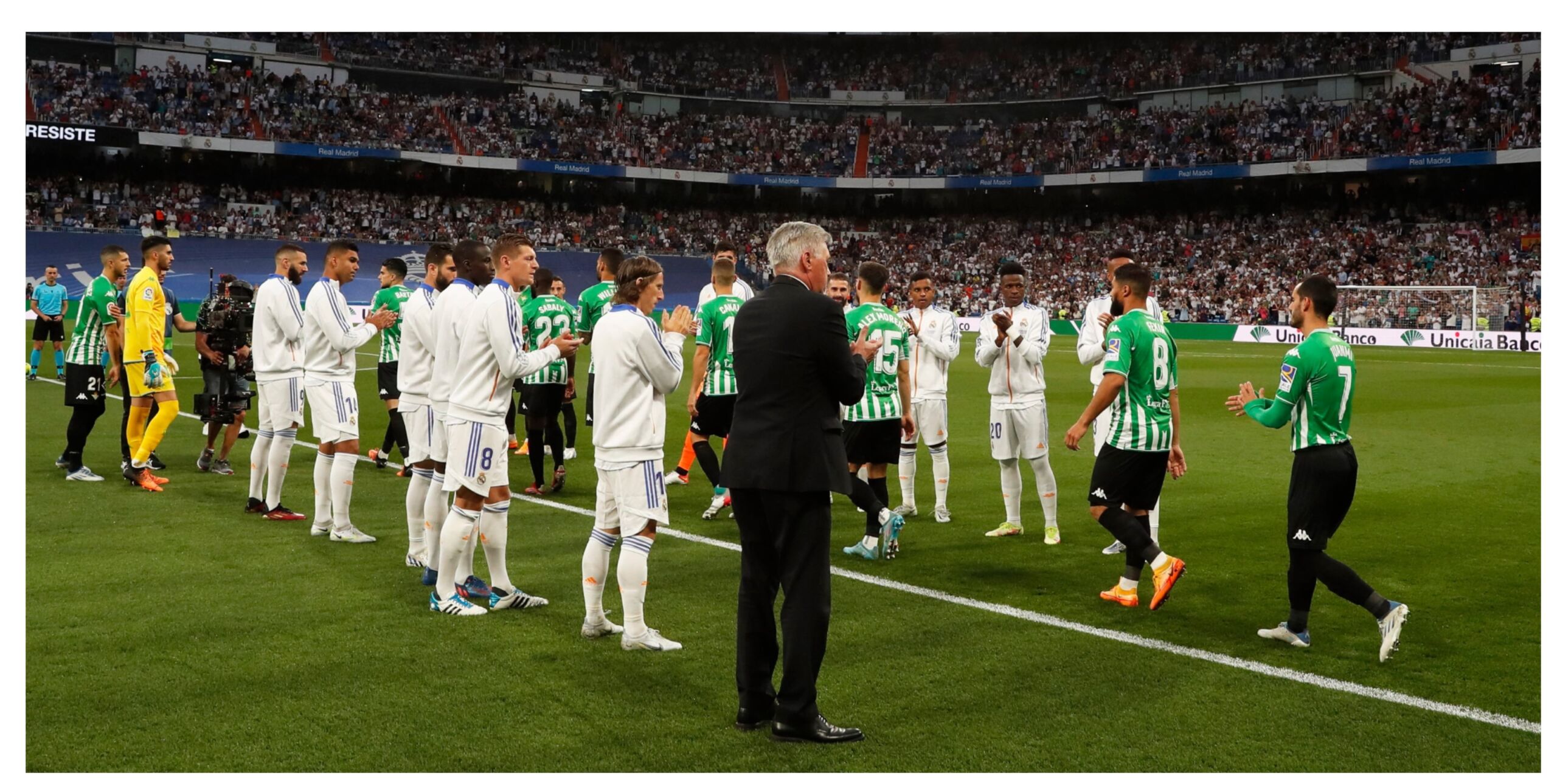 Ρεάλ Μαδρίτης – Ρεάλ Μπέτις: Έκαναν διπλό pasillo! (pics)