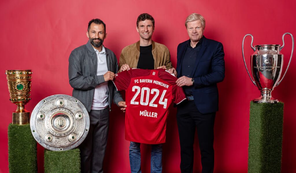 Eπίσημο: Για δύο ακόμη χρόνια στην Μπάγερν ο Τόμας Μίλερ (pic)