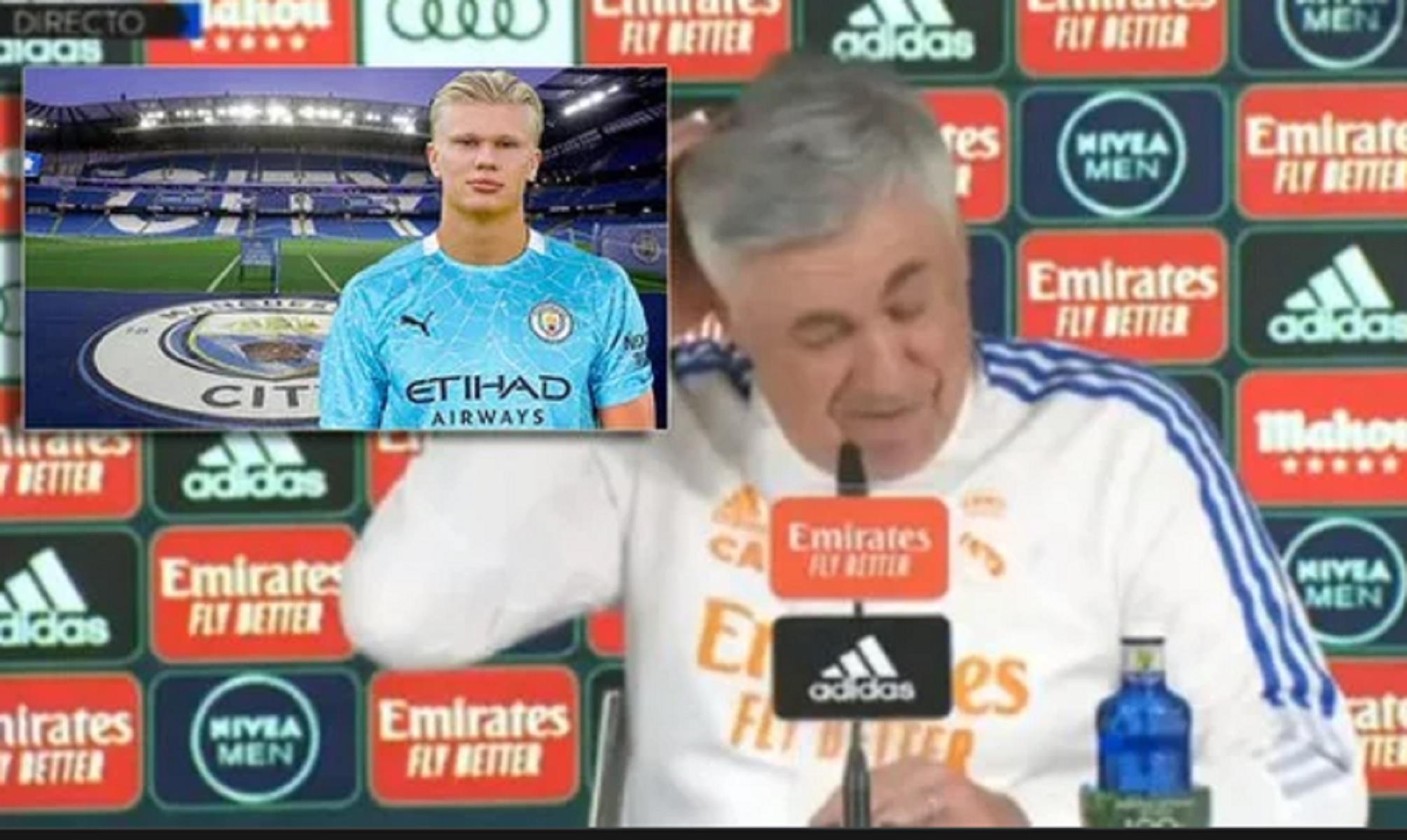 Ο Αντσελότι… σνομπάρει τον Χάαλαντ – «Καλός αλλά έχω καλύτερους»