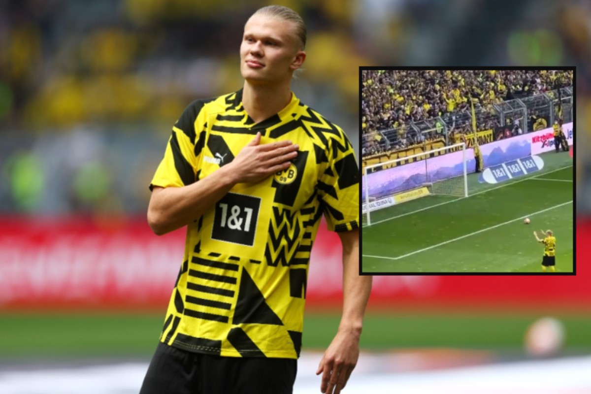 Χαάαλαντ: Στο τελευταίο αντίο γνώρισε την αποθέωση από το «κίτρινο τοίχος» (vid)